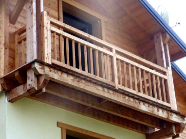 balcon bois